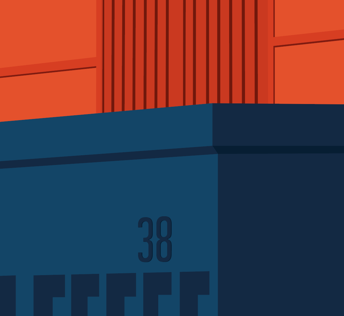 Les CMN | Affiche Cherbourg | Mer & Bateaux - Toits de Cherbourg - 30 ex