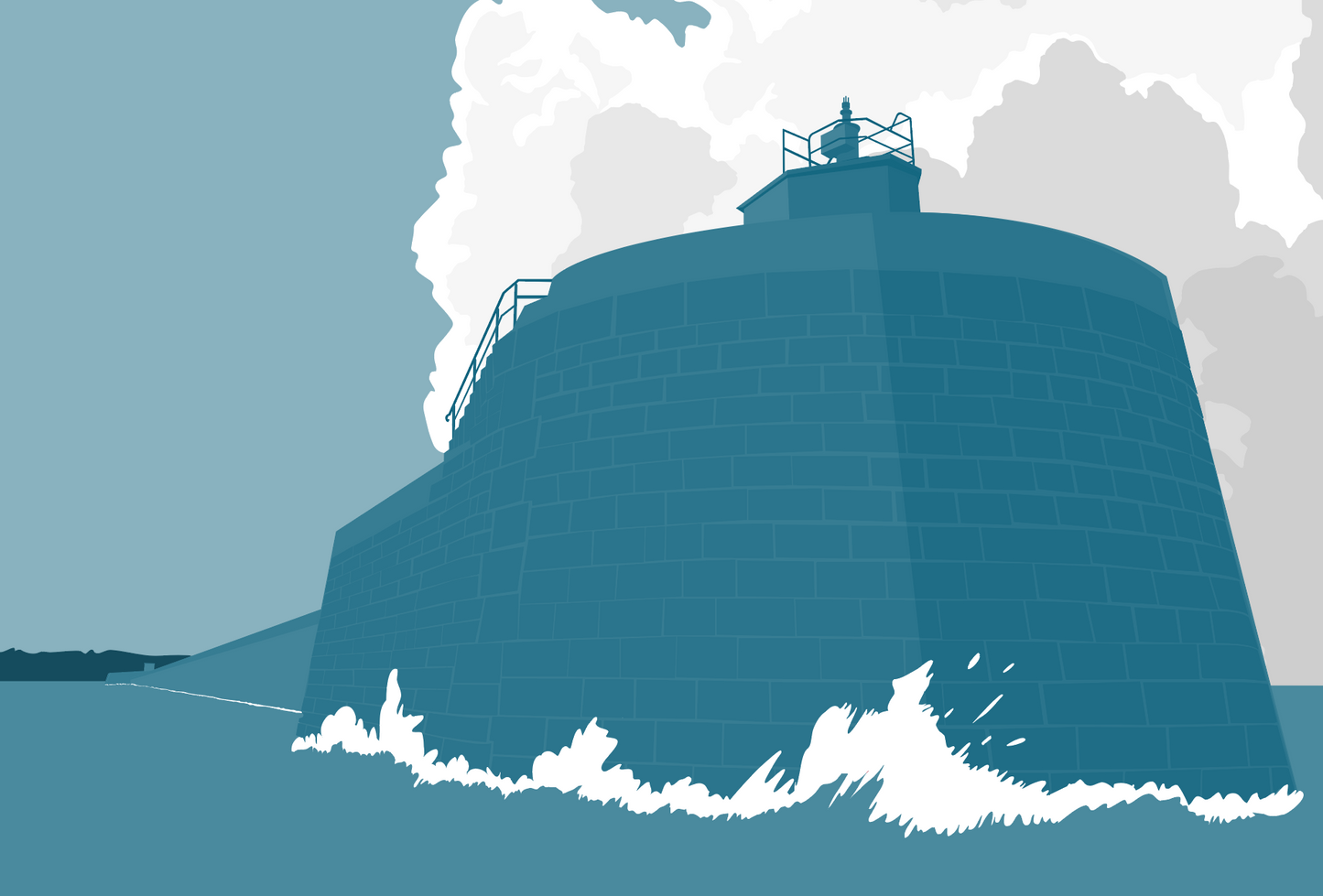 La Rade | Affiche Cherbourg | Mer & Bateaux - 30 ex