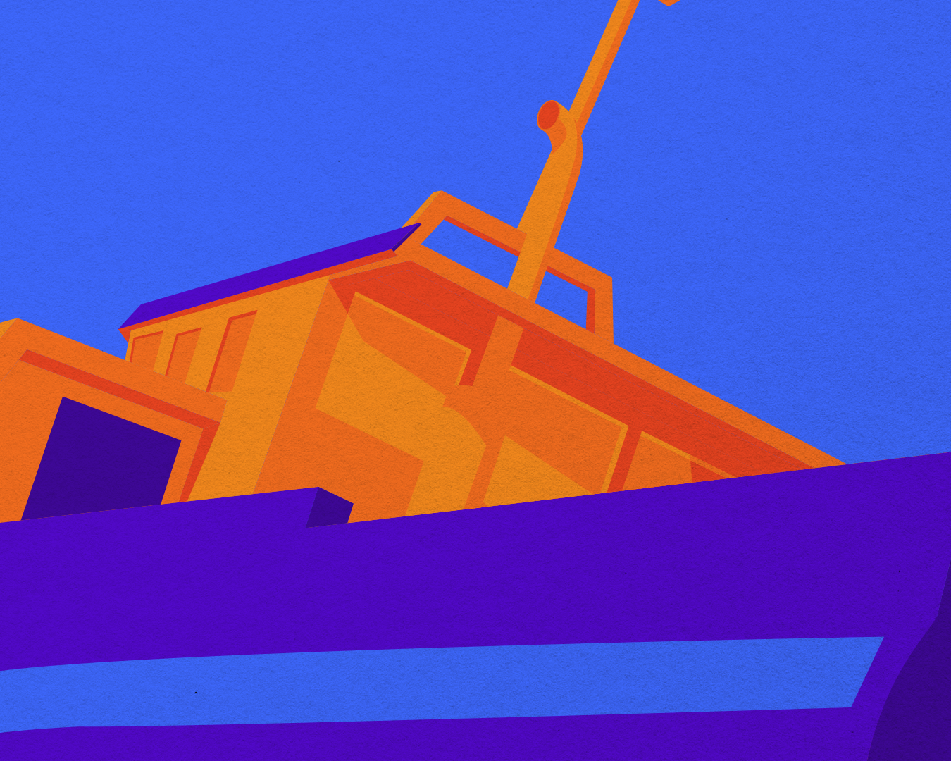 Le Gina Louise | Affiche Cherbourg | Mer & Bateaux - 30 ex