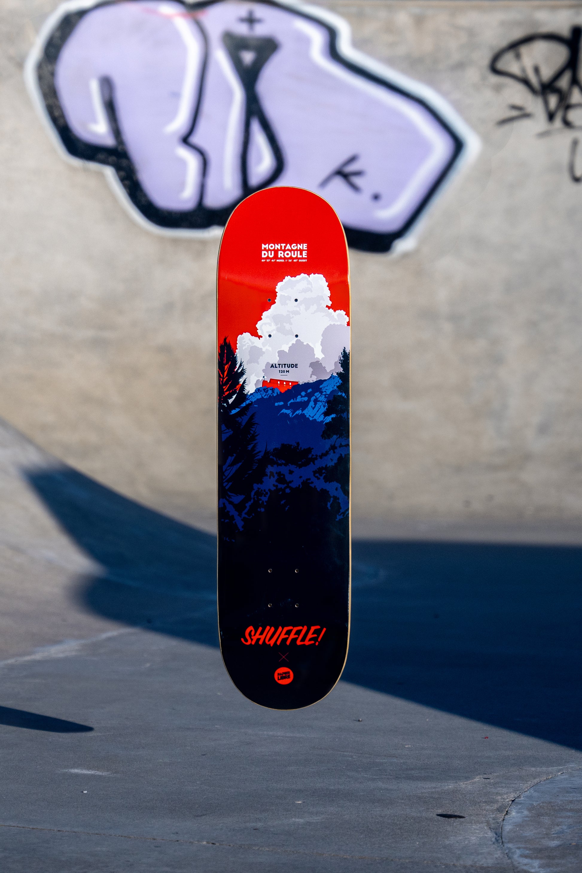 Montagne du Roule Planche de skate – - Main Image