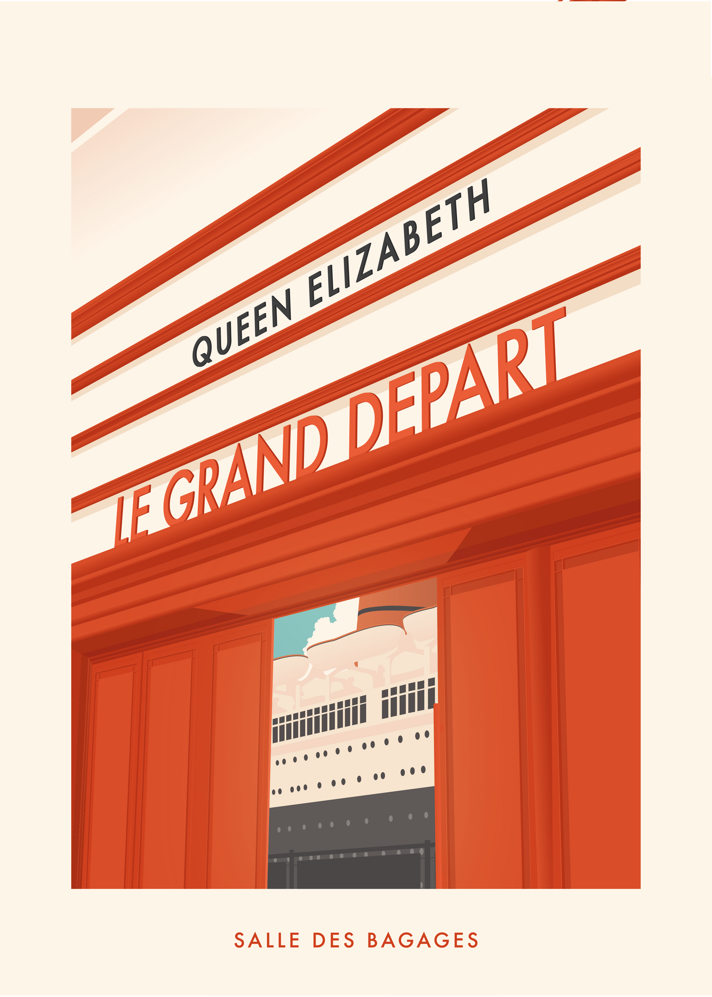 Le grand départ | Salle des bagages - Cité de la Mer