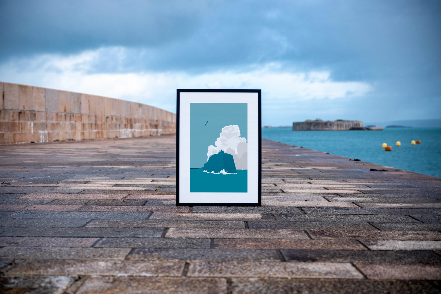 La Rade | Affiche Cherbourg | Mer & Bateaux - 30 ex