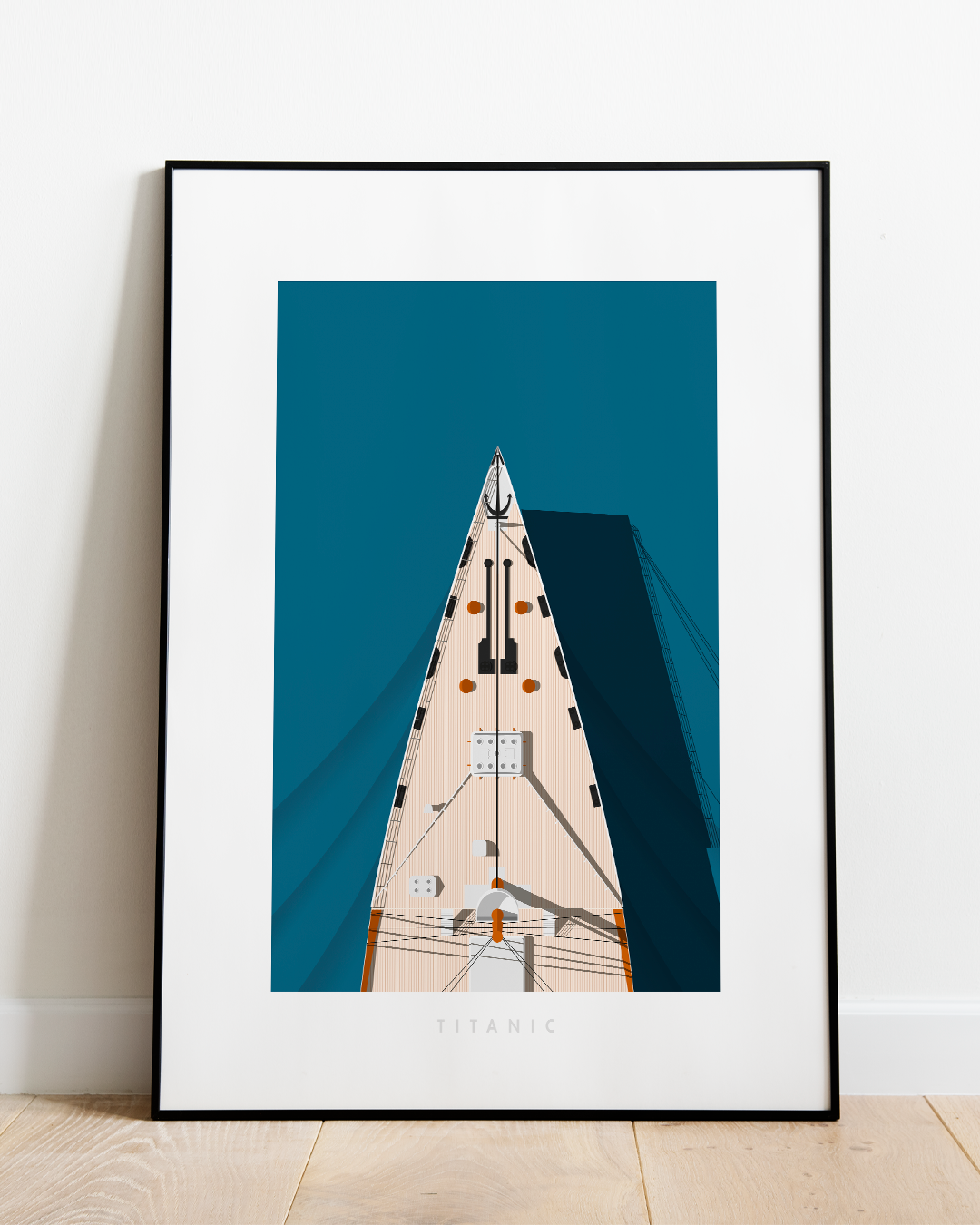 Titanic n°1 | Affiche Cherbourg | Edition limitée 30 ex